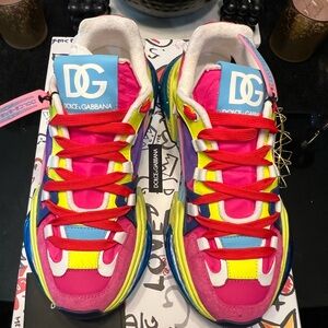 100% authentic Dolce&Gabbana Mixed-material Airmaster sneakers